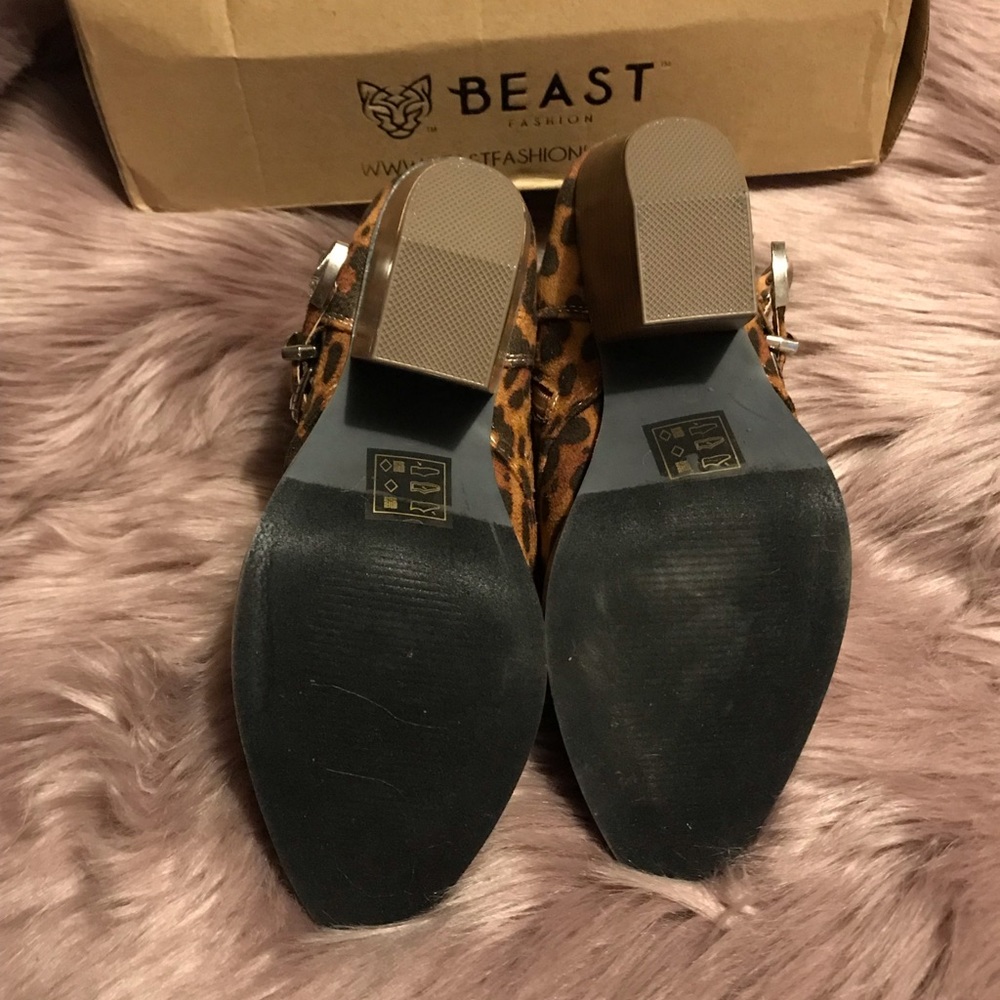 leopard booties - Picture 4 of 8